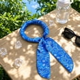 thumbnail image 4 of Cooling Neck Wrap Paisley Pattern 38 X 2 Inch Cooling Towel for Neck for Outdoor Workers Pets Summer Hot Weather 1 Piece, 4 of 6