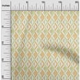 thumbnail image 1 of oneOone Georgette Viscose Fabric Diamond Geometric Printed Fabric 1 Yard 42 Inch Wide, 1 of 4