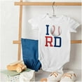 thumbnail image 6 of Béisbol Republica Dominicana Ball Romper Boys or Girls Infant Baby Brisco Brands NB, 6 of 6