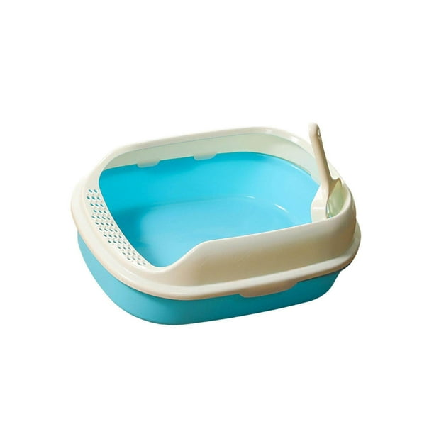 Cat Litter Box Kitten Toilet Pet Litter Tray Pan Potty Kitten Toilet