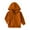 Brown, variant on Povozer Boys Hoodie Sweatshirts for Teen Girls Girls Hoodies Hooded Soild Color Print Boys Sweatshirts Kids Pullover with Pockets Size for 18-24 Months,Wine