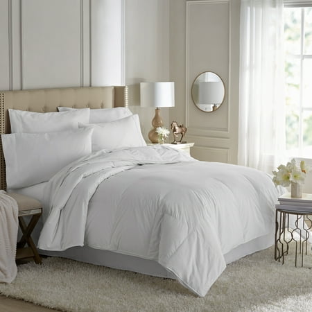 Hotel Style Premium Hypoallergenic White Goose Down Comforter,