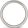 thumbnail image 2 of Titanium Brushed And Polished 6mm Beveled Edge Band (Size 12) Made In China tb9-12, 2 of 5