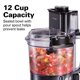 thumbnail image 3 of Procesador de Alimentos Hamilton Beach 12tzs 450w 6 Funciones en 1, 3 of 5