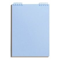 BinKFF Lined Spiral Journal Notebook, Top Bound Spiral Notebook, A5 Size Thick Plastic Hardcover 8mm Ruled Paper 60 Sheets (120 Pages) Journal for School and Office Supplies