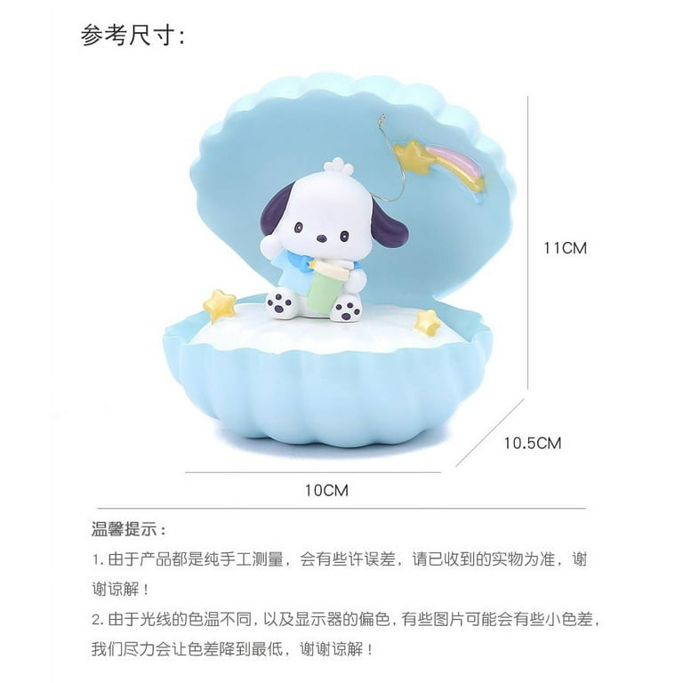 Sanrio Toy Kuromi Cinnamonroll My Melody Led Light Creative Shells