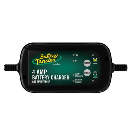 Battery Tender 4 Amp, 6V or 12V Selectable Battery (Best Battery Tender Charger)