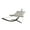 Beige Chic, variant on Petra Leisure 15 Ft. Indoor/Outdoor Powder Coated Galvanized Steel Arc Hammock Stand. Strongest Supports Single/Double Hammock Bed.(Black)