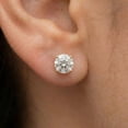 thumbnail image 6 of Pompeii 1 1/2ct Lab Grown Diamond Studs 14k Yellow Gold Earrings (F,VS), 6 of 6