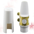 thumbnail image 3 of CIMAXIC Replacement Resin Saxo Mouthpiece Alto Saxophone Head Musical Instrument Accessory(White),3.54"X3.54"X1.61", 3 of 4