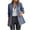 Blue., variant on Akafmk Fall/Winter Blazers for Women Lightweight Open Front Cardigan Jacket,Dressy Casual Business Work Jacket,Solid Color Long Sleeve Suit Jacket