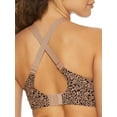 thumbnail image 2 of Bali SANDSTORM PRINT BLACK Comfort Revolution Easylite Seamless Bra, US 3X-Large, 2 of 3
