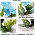 thumbnail image 4 of Bonsái de orquídea artificial Sincero con macetas de porcelana de imitación, 4 of 5