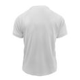 thumbnail image 3 of Chbgutlmr Crewneck Shirts for Men Short Sleeve Fitted T-Shirts Casual Fitted Summer Comfy Dailywear Tops, 3 of 7