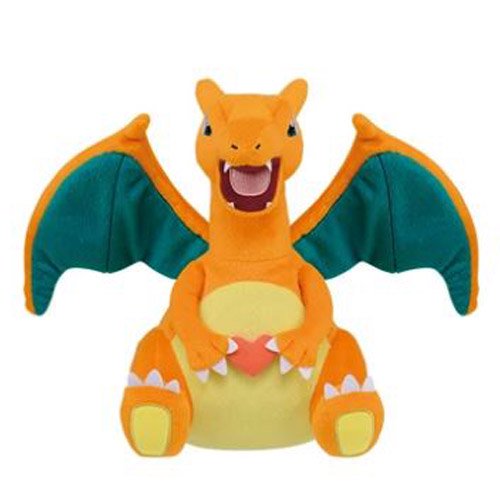 Banpresto Pokemon Big Plush Charizard With Pokebean 10 Stuffed Plush Walmart Com