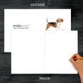 thumbnail image 4 of Koyal Wholesale Jumbo Pet Sympathy Card with Envelope, Beagle, Dog Grief Bereavement Card 8.5" x 11", 1-Pk, 4 of 5