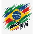 thumbnail image 2 of World Cup 1994 Brasil Adult White Long Sleeve Hoodie-Medium, 2 of 6