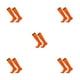 thumbnail image 3 of Calcetines de fútbol Wosthever de tubo largo naranja para adulto, 3 of 6
