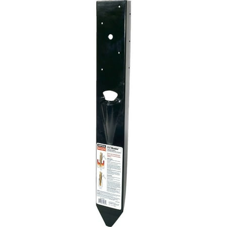 

Simpson Strong-Tie Steel Black Powder-Coated Fence Post Mender FPBM44E FPBM44E 120987