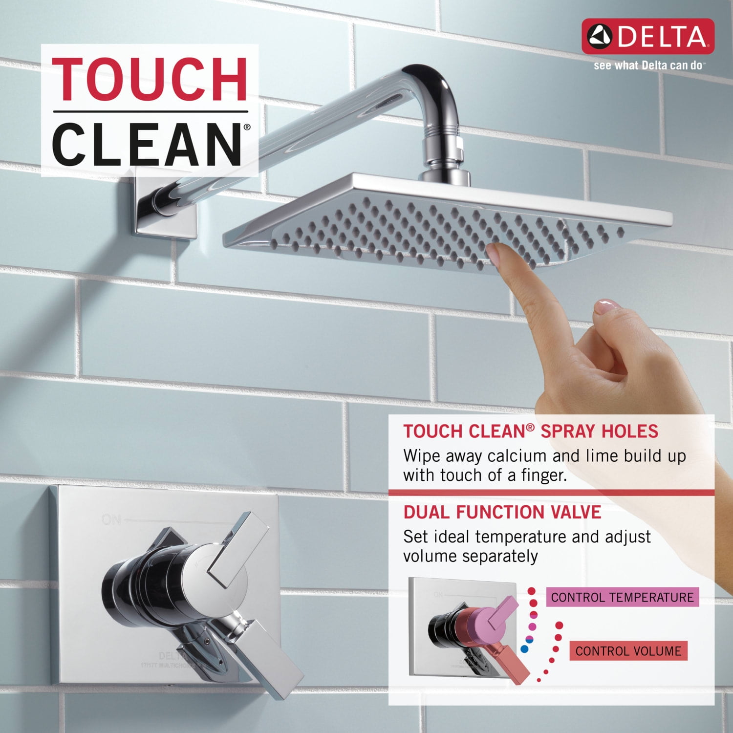 Delta Vero Monitor 17 Series Shower Trim, Champagne Bronze