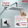 thumbnail image 2 of Delta Vero Monitor 17 Series Shower Trim, Chrome, 2 of 2