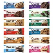 Quest Nutrition Ultimate Variety Pack, High Protein, Low Carb, Gluten Free, 2.12 oz., 12 Count