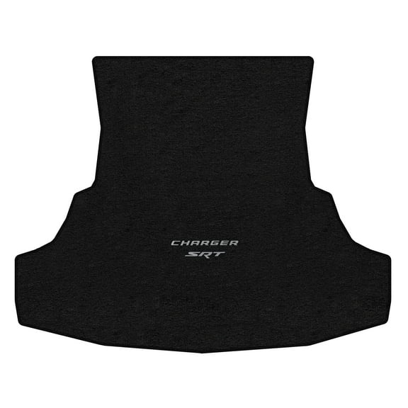 Lloyd Mats LogoMat Custom-Fit Carpet Trunk Mat for 2006-2010 Dodge Charger w/o Subwoofer, Charcoal