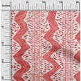thumbnail image 2 of oneOone Polyester Spandex Red Fabric Animal Skin Sewing Material Print Fabric By The Yard 56 Inch Wide, 2 of 4