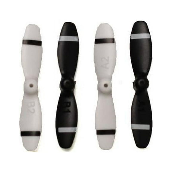 Rage RC RGR4103 Pico x Propeller Set, Black & White - 4 Piece