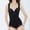 Black, variant on BLTIBY Women Lace Body Suits Tummy Control Shapewear Printed Bodysuit Hip Lifting Thong Body Shaper Postpartum Belly Cinching Bottoms Green XXL