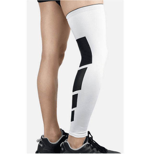 Chaussettes de Compression Bas de Soutien Genou Haut Manchon de Cuisse pour Hommes Femmes