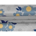 thumbnail image 4 of oneOone Velvet Light Gray Fabric Floral & Geometric Sewing Craft Projects Fabric Prints By Yard 58 Inch Wide, 4 of 5