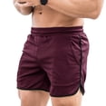 thumbnail image 1 of Pantalones cortos deportivos Hombres Pantalones cortos de fitness Secado rápido Gimnasio Pantalones cortos de playa Descanso de verano Entrenamiento deportivo Running Pantalones cortos con bolsillos, 1 of 7