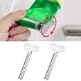 thumbnail image 3 of Yesbay 2Pcs Toothpaste Squeezer Labor-saving Reusable Stainless Steel Tube Creams Paint Squeezer Tool for Bathroom, 3 of 7