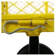 thumbnail image 5 of Steel Garden Cart, Steel Mesh Removable Sides, 3 cu ft, 550 lb Capacity, Yellow, 5 of 9