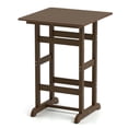 thumbnail image 2 of Barara King Outdoor Picnic Tables,Patio Table for Outdoor Use,30 Inch Square Bar Table Dining Table with Slatted Tabletop for Poolside-Brown, 2 of 9