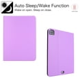 thumbnail image 6 of Allytech iPad Pro 11-inch 2nd Generation Case 2020 Released, Ultra Slim Lightweight Auto Sleep Wake Kickstand Folio Full Protection TPU Back Cover for Apple iPad Pro 11 2020 Model, Purple, 6 of 6