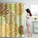 thumbnail image 1 of Cortina de ducha myvepuop de 70 x 70 pulgadas con 12 ganchos de plástico, impermeable, para baño, resistente, lavable a máquina, secado rápido, color azul, talla única, 1 of 8