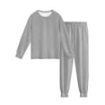 thumbnail image 5 of BLVB Girls 2 Piece Outfits Casual Clothing Sets Long Sleeve Pullover Tops and Jogger Pants Kids Tracksuit Set 5-16 Years, 5 of 7