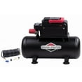 thumbnail image 3 of Briggs & Stratton 1000985 100 PSI 0.3 HP 3 gal Horizontal Portable Air Compressor Kit, Black, 3 of 3