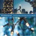 thumbnail image 3 of OUTYLTS Christmas String Lights IP55 Outdoor Waterproof Indoor, 108ft 300LED with Timer Extend 8 Modes Tree Lights Fairy Lights Garden Patio Wedding Christma Trees Parties Decoration Warm White, 3 of 7