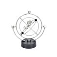 thumbnail image 1 of Advancent Bola de péndulo, bolas de equilibrio, movimientos perpetuos giratorios, juguete de ciencia física, decoración de mesa, suministros Decoración del hogar H006/Plata, 1 of 6
