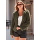 thumbnail image 4 of Abrigo PRETTYGARDEN 2025 Chaqueta Corta de Piel Sintética con Forro Polar Talle L, 4 of 8
