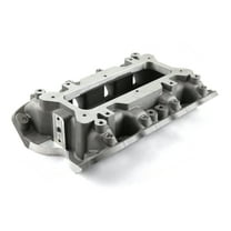Speedmaster PCE147.1123 Compatible with Ford 351W SVO Windsor 3V ( 4V w/ Tongues ) MidRise Open Intake Manifold [Satin]