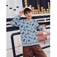 thumbnail image 5 of Arshiner Toddler Boy Crewneck Graphic Sweatshirt Long Sleeve Teddy Bear Sweat Shirt Cute Pullover Top for Kid, 5 of 6