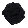 thumbnail image 2 of Hilo grueso de pompón para tejer a mano, cómodo, suave, para hacer tú mismo, jumbo Negro, 2 of 9