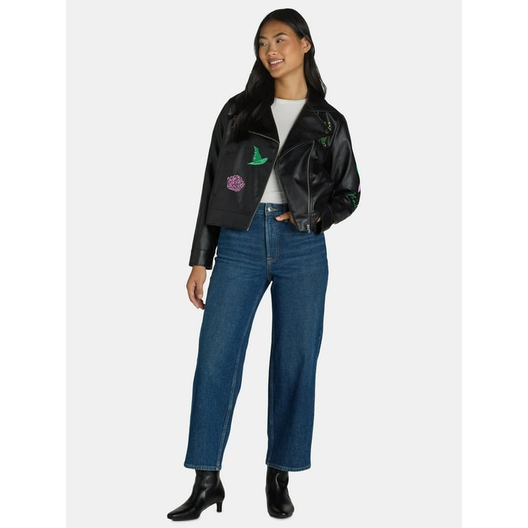 Wicked Leather Fashion Jacket, Women's Juniors - Walmart.com Wicked Leather Fashion Jacket, Women's Juniors - Walmart.com