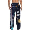 thumbnail image 3 of Balery Men'S Solar System Pants,Sleepwear Pants,Pajama Pants,Pj Bottoms Drawstring And Pockets-Small, 3 of 9