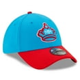 thumbnail image 3 of Men's New Era Blue/Red Miami Marlins 2021 City Connect 39THIRTY Flex Hat, 3 of 5
