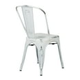 thumbnail image 2 of OSP Designs Bristow Antique White Metal Dining Chair, 2 of 3